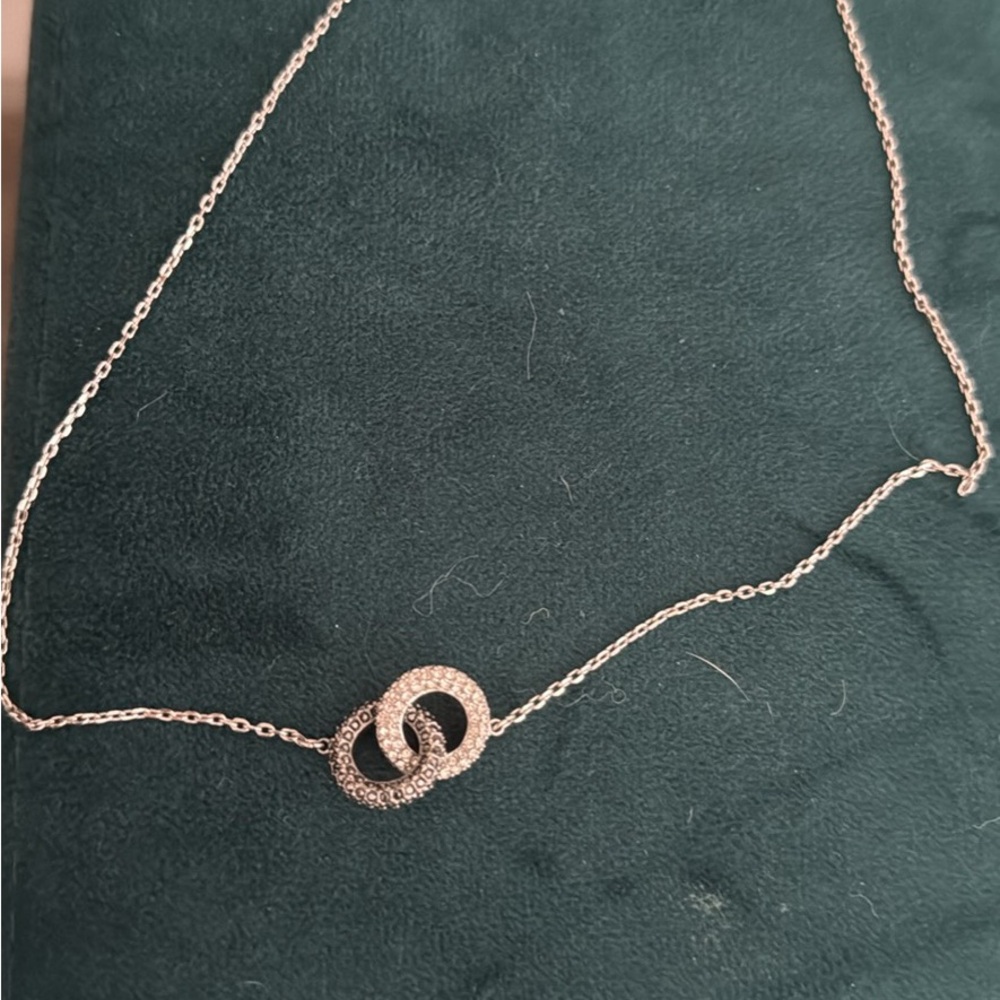 swarovski Interlocking Necklace